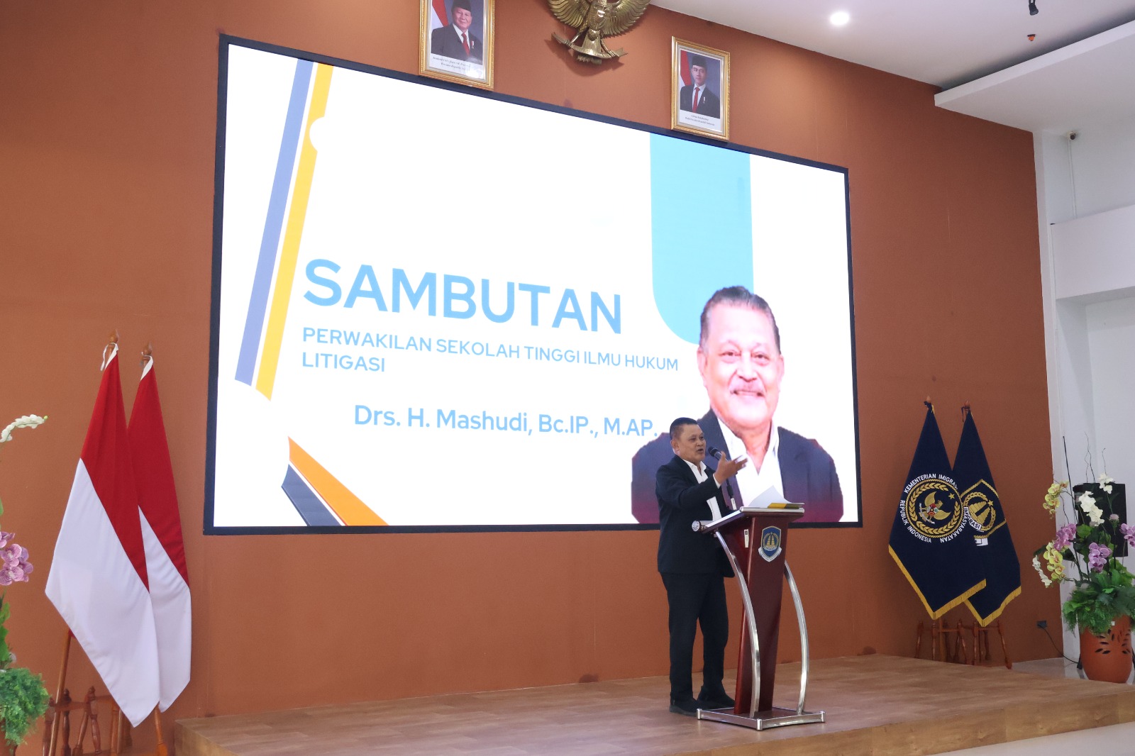 STIH Litigasi Jakarta menyelenggarakan Sosialisasi PMB Program Sarjana Ilmu Hukum Kelas Kerja Sama bagi CPNS Ditjen Imigrasi guna mendukung peningkatan kompetensi aparatur melalui pendidikan tinggi yang berkualitas.